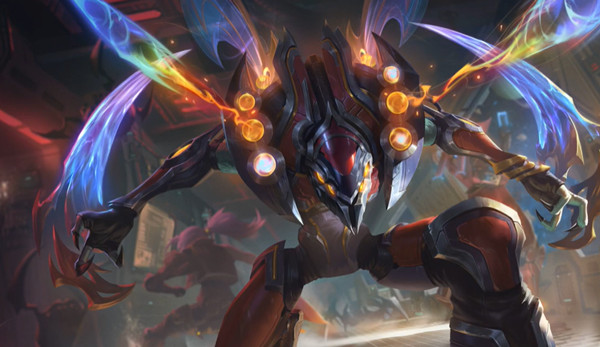 LOL英雄联盟卡兹克奥德赛系列皮肤好看么