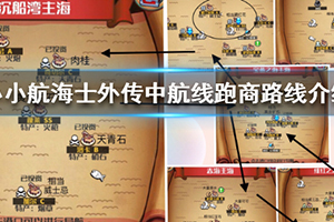 小小航海士外传手游中航线跑商怎么跑