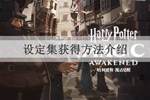 哈利波特魔法觉醒设定集获得方式