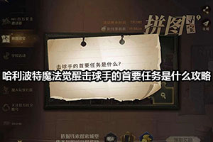 哈利波特魔法觉醒击球手的首要任务是什么攻略