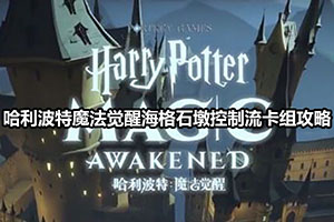 哈利波特魔法觉醒海格石墩控制流卡组攻略