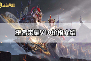 王者荣耀V10价格介绍