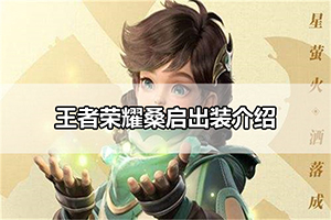 王者荣耀桑启出装介绍