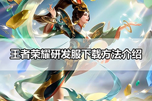 王者荣耀研发服下载方法介绍
