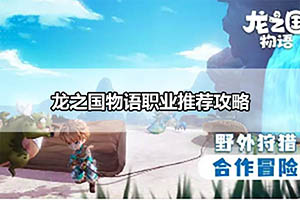 龙之国物语职业推荐攻略
