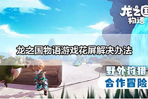 龙之国物语游戏花屏解决办法