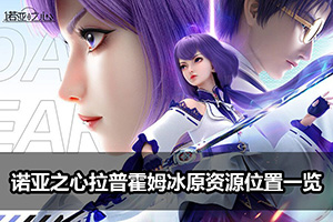 诺亚之心拉普霍姆冰原资源位置一览