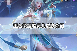 王者荣耀赵灵儿皮肤介绍