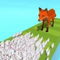 Chicken vs Fox 3D Ranner