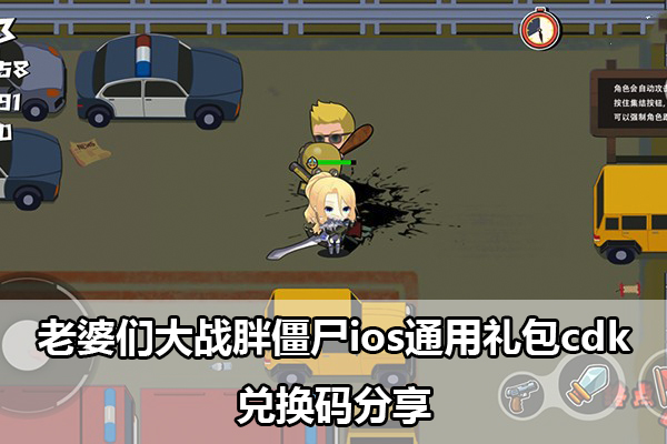 老婆们大战胖僵尸ios通用礼包cdk兑换码分享