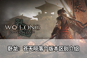 卧龙：苍天陨落各版本区别介绍