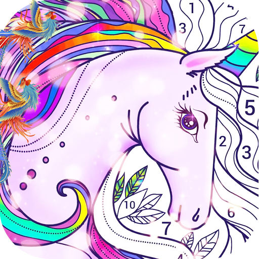 涂色快乐小画家