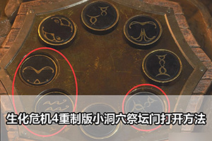 生化危机4重制版小洞穴祭坛门打开方法