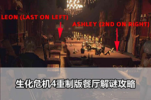 生化危机4重制版餐厅解谜攻略