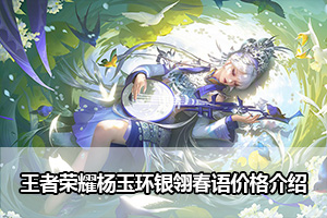 王者荣耀杨玉环银翎春语价格介绍