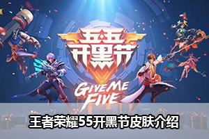 王者荣耀55开黑节皮肤介绍