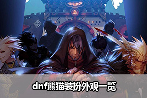 dnf熊猫装扮外观一览