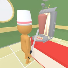 放置土耳其烤肉