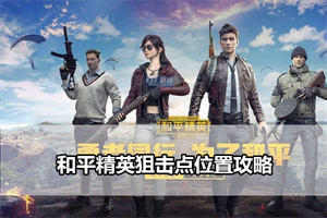 和平精英狙击点位置攻略