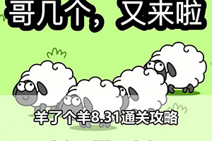 羊了个羊8.31通关攻略