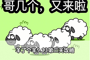 羊了个羊9.13第二关攻略