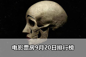 电影票房9月20日排行榜