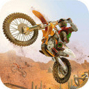 沙漠自行车特技大师