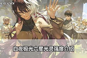 白夜极光六星光灵强度介绍