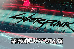 赛博朋克2077飞机介绍