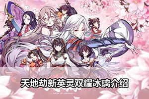 天地劫新英灵双耀冰璃介绍