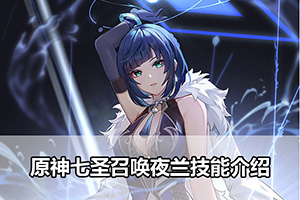 原神七圣召唤夜兰技能介绍