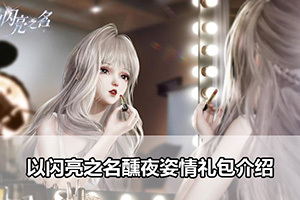 以闪亮之名醺夜姿情礼包介绍