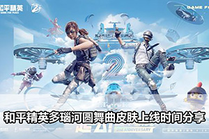 和平精英多瑙河圆舞曲皮肤上线时间分享